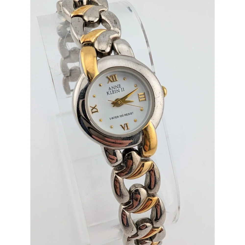 Anne Klein II Watch Women 20mm‎ Case Two Tone 6.25